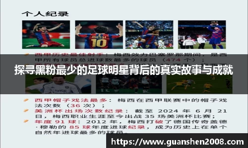 探寻黑粉最少的足球明星背后的真实故事与成就